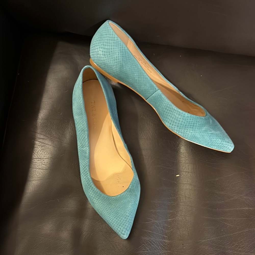 Talbots Teal Flats